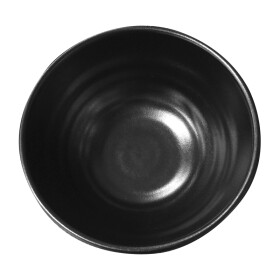 Tok. Reisschale Melamin schwarz ca.11,3x5,8cm