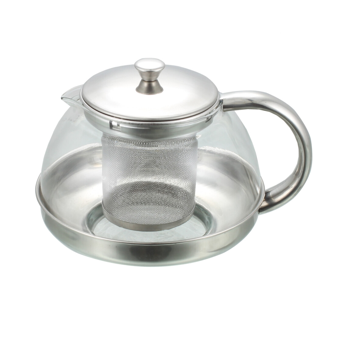Teekanne mit Sieb aus Glas und Edelstahl, 800ml Fuma