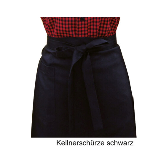 Kellnersch&uuml;rze schwarz 45cm