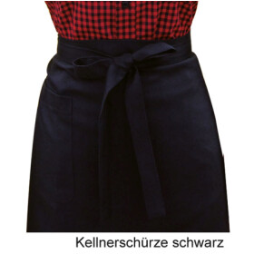 Kellnersch&uuml;rze schwarz 45cm
